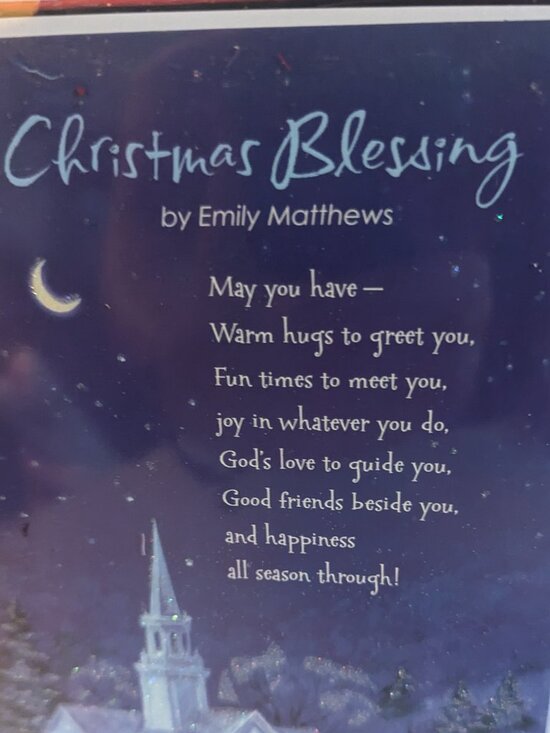 NWT 16 Winter Glitter Christmas Cards American Greetings Sealed Box Holiday NEW - Picture 2 of 5